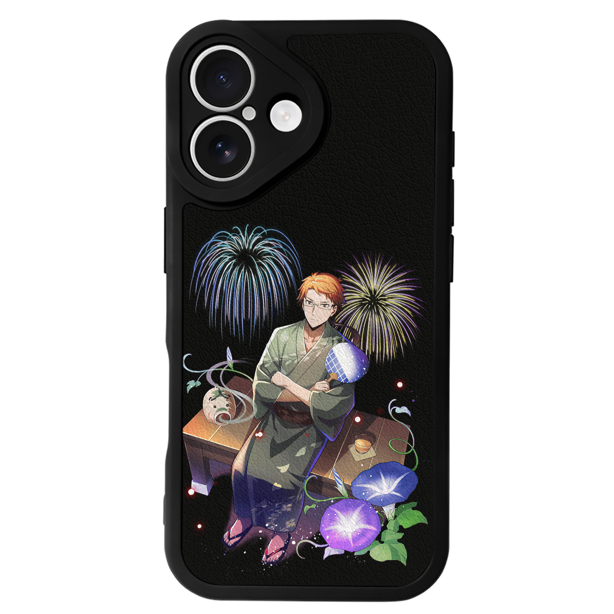 （画像用） 文豪ストレイドッグス Bungo Stray Dogs 【iPhone 16シリーズ対応】シリコンスマホケース（レザー調） 材質：シリコン